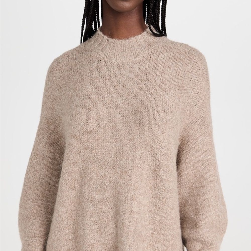 NWT Pistola Carlen Taupe Sweater Mock Neck Women XS